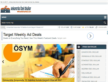 Tablet Screenshot of ankaraozelokul.com